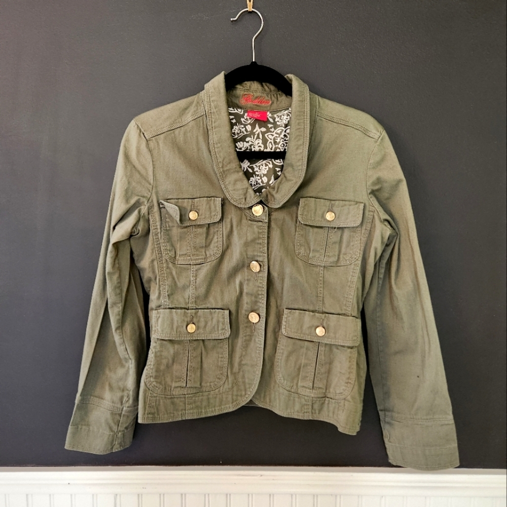 Lightweight Green Fall Blazer Jacket - image 1